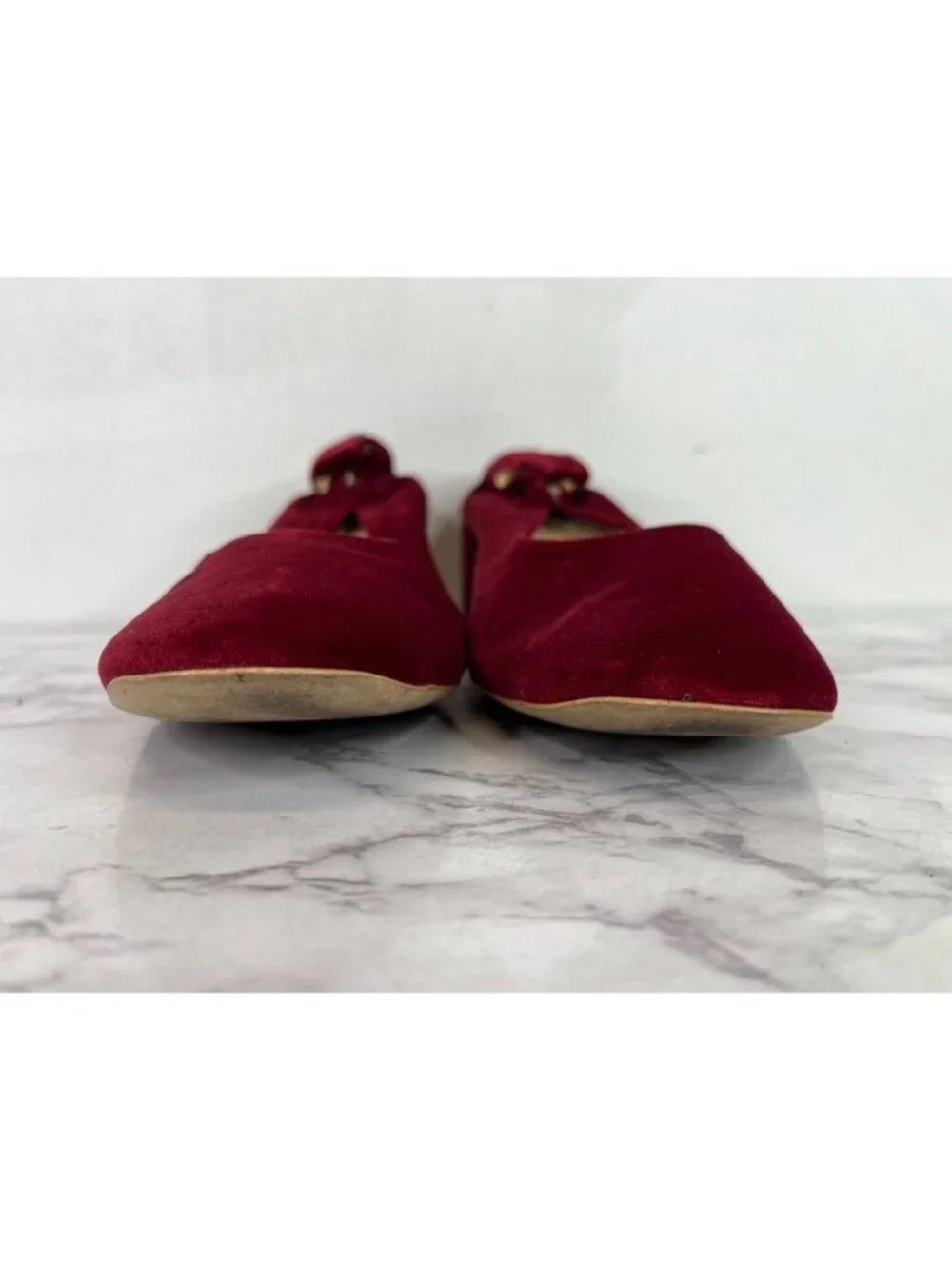 Everlane Women's The Italian Leather Red Heel Size 9.5